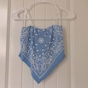 2/$10 Bandana Crop Top